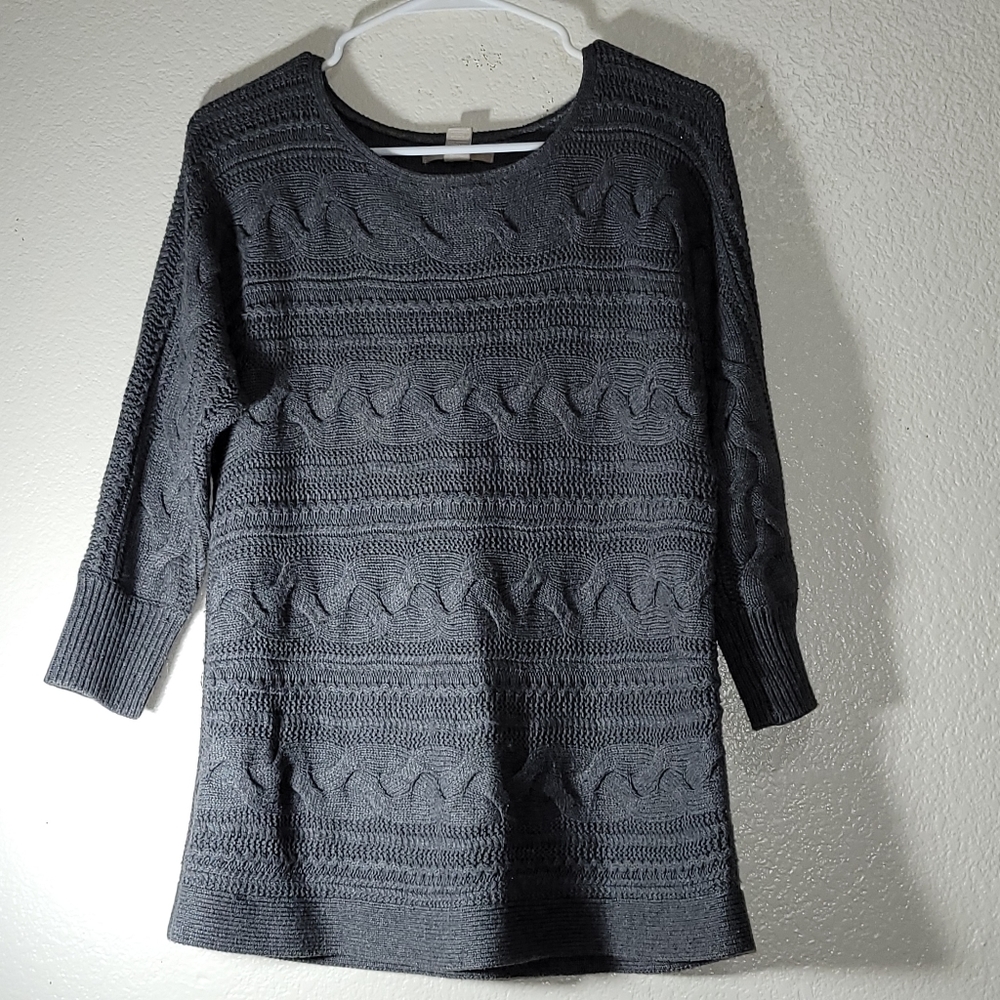 BANANA REPUBLIC   WOMANS GREY SWEATER